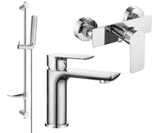 Mexen Alfa DF72 set doccia, cromo - 745704DF72-00