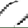 Panneau de douche Mexen Bali, noir/blanc - 7622-03-71