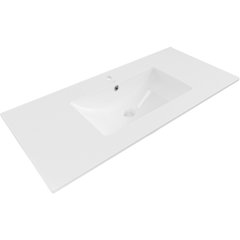 Mexen Atena inbouw wastafel 101 x 46 cm, wit - 25011000