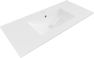 Mexen Atena countertop sink 101 x 46 cm, white - 25011000