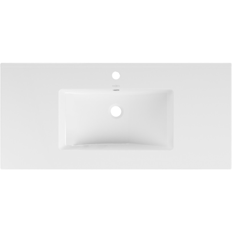 Mexen Atena inbouw wastafel 101 x 46 cm, wit - 25011000