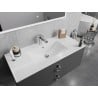 Mexen Atena Built-In Washbasin 101 x 46 cm, White - 25011000