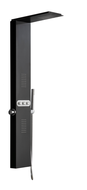 Mexen Omar Duschpaneel, schwarz - 7610-03-70