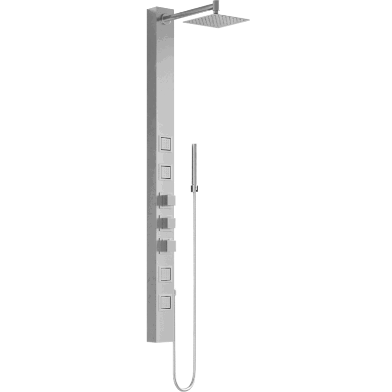 Mexen Orco pannello doccia, cromo - 7607-03-00