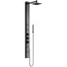 Mexen Orco Duschpaneel, schwarz - 7607-03-70