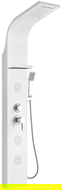 Mexen Borg douchepaneel, wit - 7615-03-20