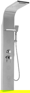 Mexen Borg douchepaneel, chroom - 7615-03-00