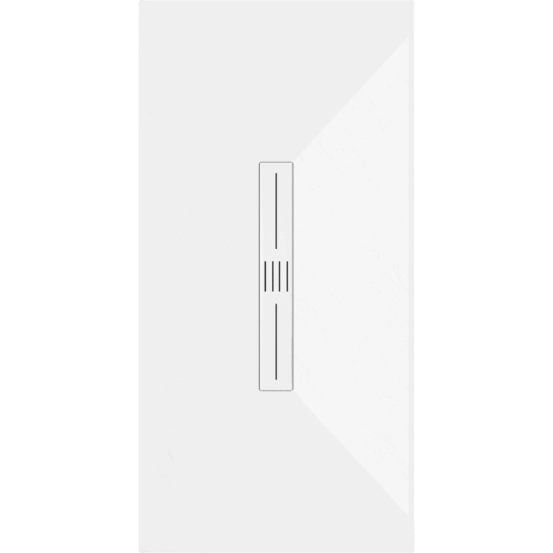 Mexen Toro base de duche retangular SMC 150 x 70 cm, branco, máscara branca - 43107015-W