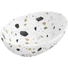 Mexen Elza Aufsatzwaschbecken 40 x 33 cm, weißer Terrazzo-Stein - 21014083