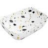 Mexen Rita lauapealne valamu 45 x 32 cm, valge terrazzo kivi - 21084587