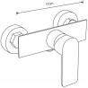 Mexen Alfa DF49 dušikomplekt, valge/kuldne - 745714DF49-25