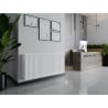 Mexen CVH30 Hygiene Heizkörper 900 x 1000 mm, untere Anschlüsse, 2064 W, weiß - W630H-090-100-00