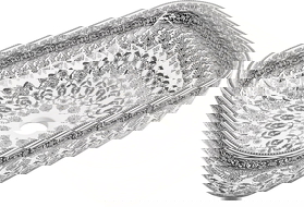 Mexen Rita virsmas izlietne 45 x 32 cm, balta/melns raksts - 21084586