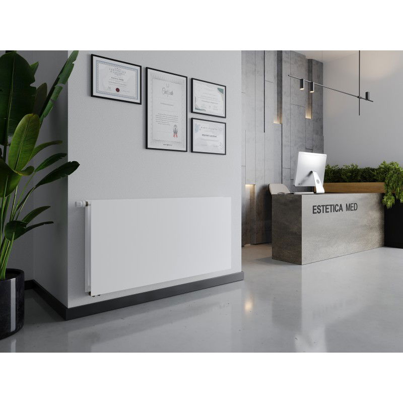 Mexen CVHF20 Hygiene Flat καλοριφέρ πάνελ 300 x 900 χιλιοστά, κάτω σύνδεση, 511 W, λευκό