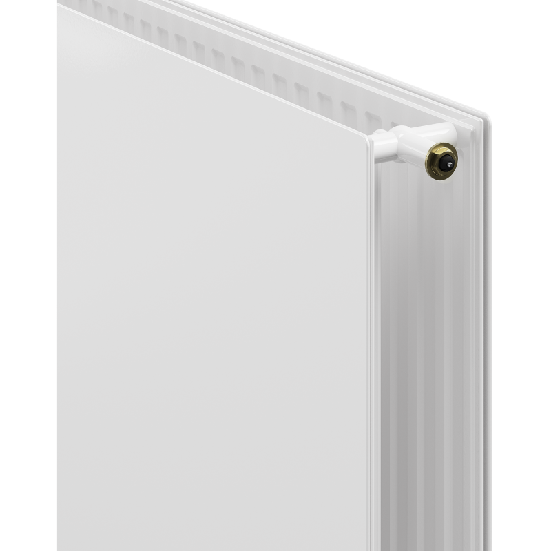 Mexen CVHF20 Hygiene Flat platt radiator 300 x 1400 mm, bottenanslutning, 795 W, vit - W620HF-030-140-00