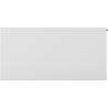 Radiateur mexicain plat CVHF20 Hygiene 400 x 500 mm, raccordement inférieur, 360 W, blanc - W620HF-040-050-00