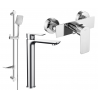 Mexen Alfa DF62 ensemble de douche, chrome - 745714DF62-00