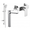 Mexen Alfa DF62 shower set, chrome - 745714DF62-00