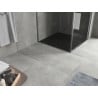 Mexen Hugo receveur de douche carré SMC 80 x 80 cm, pierre noire - 42758080