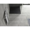 Mexen Hugo receveur de douche carré SMC 80 x 80 cm, pierre noire - 42758080