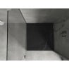 Mexen Hugo Duschwanneviereck SMC 90 x 90 cm, schwarzer Stein - 42759090