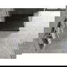 Mexen Hugo vierkante douchebak SMC 90 x 90 cm, zwarte steen - 42759090