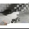 Mexen Hugo vierkante douchebak SMC 90 x 90 cm, zwarte steen - 42759090