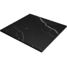 Mexen Hugo SMC vierkante douchebak 90 x 90 cm, zwarte steen - 42759090