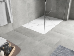 Mexen Hugo rechthoekige SMC douchebak 100 x 80 cm, witte steen - 42158010