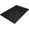 Mexen Hugo rectangular shower tray SMC 100 x 80 cm, black stone - 42758010