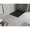 Mexen Hugo rectangular shower tray SMC 100 x 80 cm, black stone - 42758010