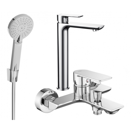 Mexen Alfa R40 ensemble de bain, chrome - 745713R40-00