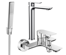 Mexen Alfa R72 vannikomplekt, kroom - 745713R72-00