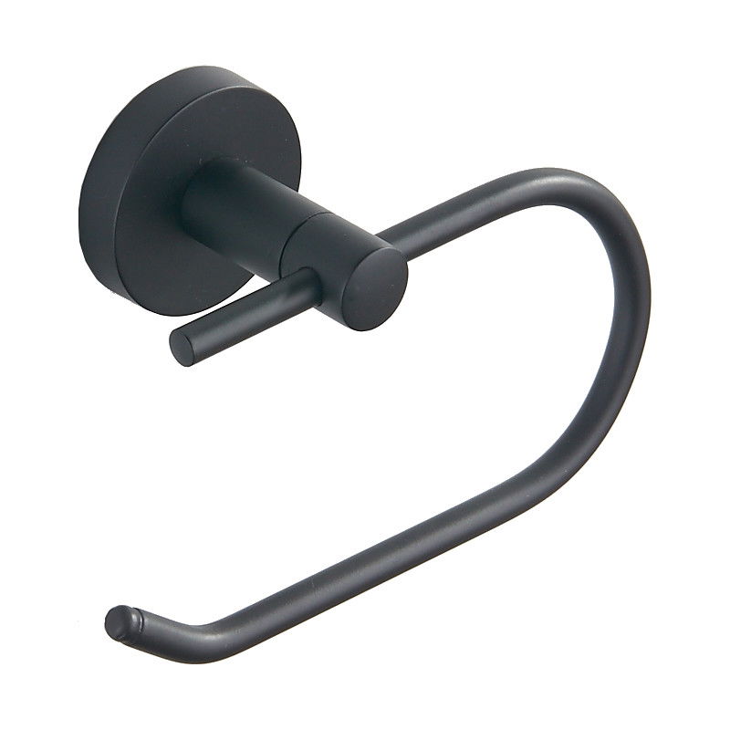 Mexen Remo soporte para papel higiénico, negro - 70507333-70