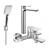 Mexen Alfa R62 bath set, chrome - 745713R62-00