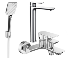 Mexen Alfa R62 vannikomplekt, kroom - 745713R62-00