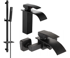 Mexen Aries DQ77 Buedbidden-Set, schwaarz - 744803DQ77-70