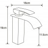 Mexen Aries DQ62 vannikomplekt, kroom - 744803DQ62-00