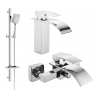 Mexen Aries DQ62 conjunto de baño, cromado - 744803DQ62-00