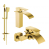 Mexen Aries DQ45 badset, goudkleurig - 744803DQ45-50