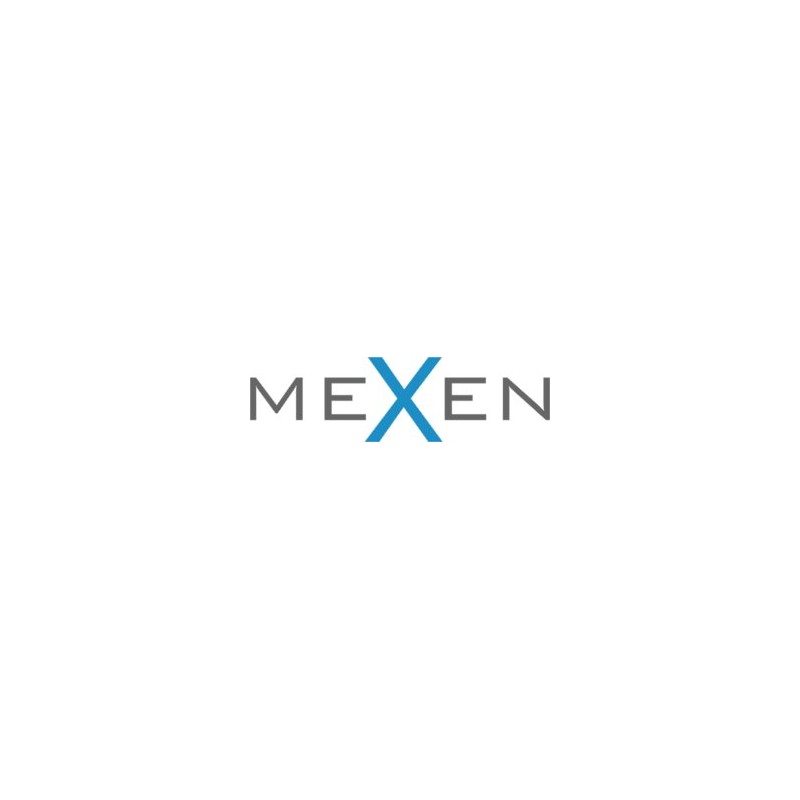 Mexen Adrox panneau de douche avec bec, noir - 7613-04-70