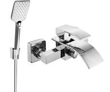 Mexen Aries R62 bateria wannowa z zestawem prysznicowym, chrom - 74483R62-00
