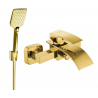Mexen Aries R62 robinet de baignoire avec ensemble de douche, or - 74483R62-50