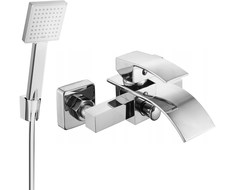 Mexen Aries R45 rubinetto da bagno con set doccia, cromo - 74483R45-00