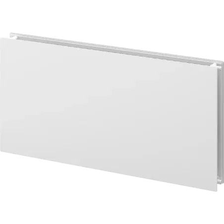 Mexen CHF20 Hygiene Flat radiateur plat 400 x 1500 mm, raccordement latéral, 1079 W, blanc - W420HF-040-150-00