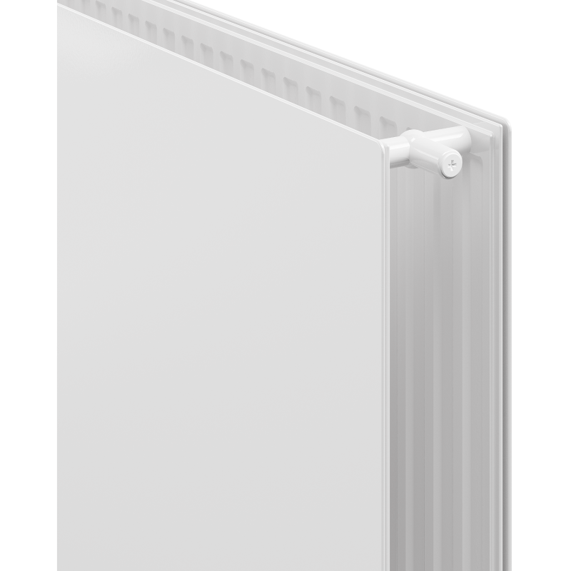 Mexen CHF20 Hygiene Flat Panel Radiator 500 x 1000 mm, Side Connection, 863 W, White - W420HF-050-100-00