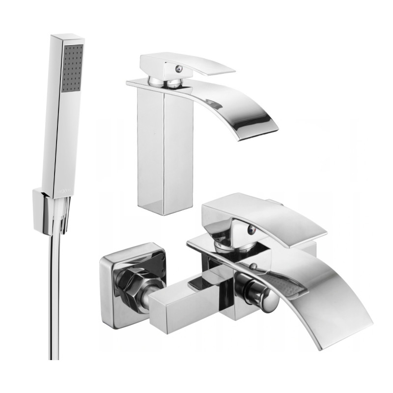 Mexen Aries R77 vanni komplekt, kroom - 744803R77-00