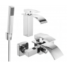Mexen Aries R77 ensemble pour baignoire, chrome - 744803R77-00