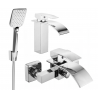 Mexen Aries R62 Badezimmerset, Chrom - 744803R62-00