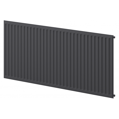 Mexen CH10 Hygiëne plaatradiator 300 x 400 mm, zij aansluiting, 132 W, antraciet - W410H-030-040-66